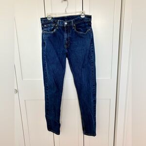 Levi's Men’s Dark Blue Jeans Style 514 Size 34x32